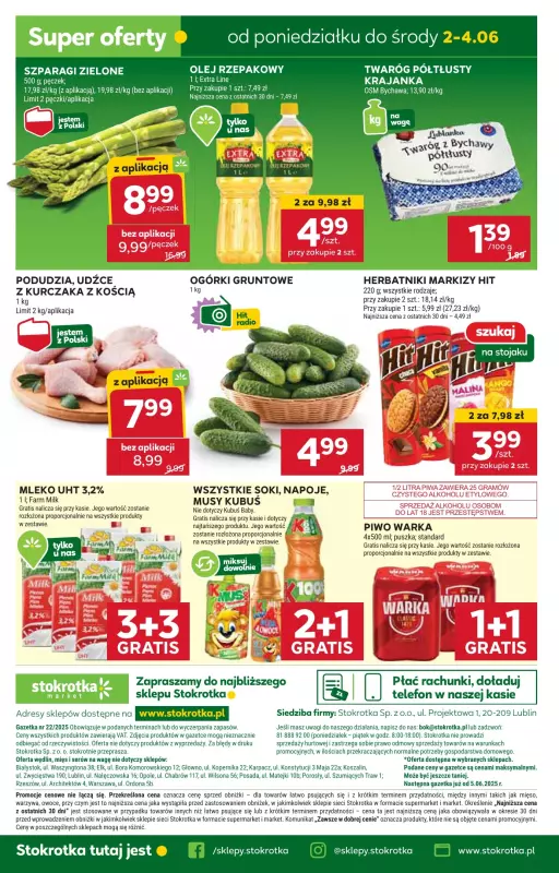 Stokrotka - gazetka promocyjna Gazetka Market  do środy 04.06 - strona 29