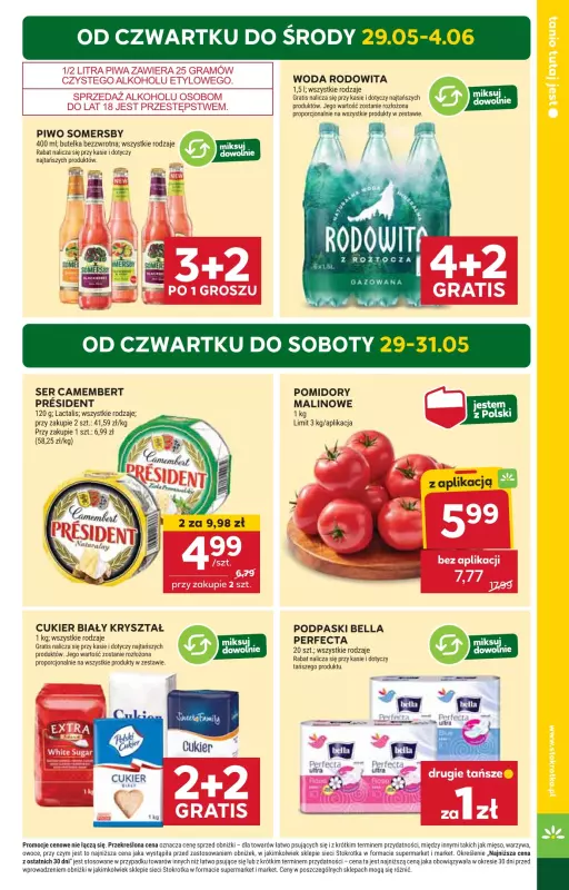 Stokrotka - gazetka promocyjna Gazetka Market  do środy 04.06 - strona 3