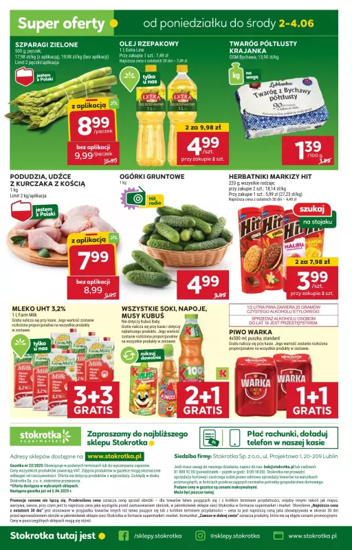 Stokrotka - gazetka promocyjna Gazetka Supermarket od czwartku 29.05 do środy 04.06 - strona 48