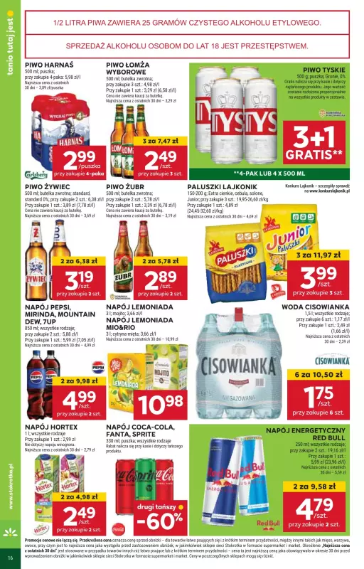 Stokrotka - gazetka promocyjna Gazetka Supermarket od czwartku 29.05 do środy 04.06 - strona 36