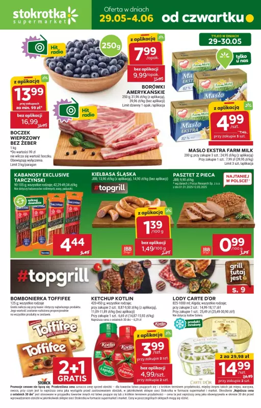 Stokrotka - gazetka promocyjna Gazetka Supermarket  