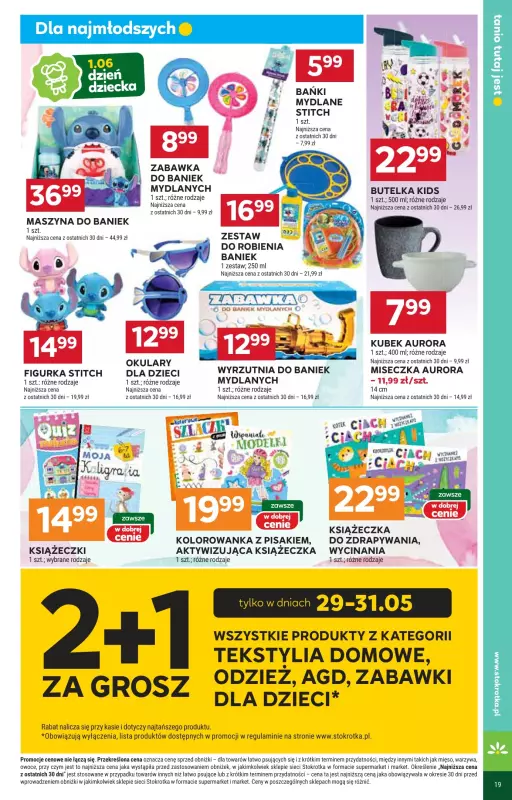 Stokrotka - gazetka promocyjna Gazetka Supermarket od czwartku 29.05 do środy 04.06 - strona 39