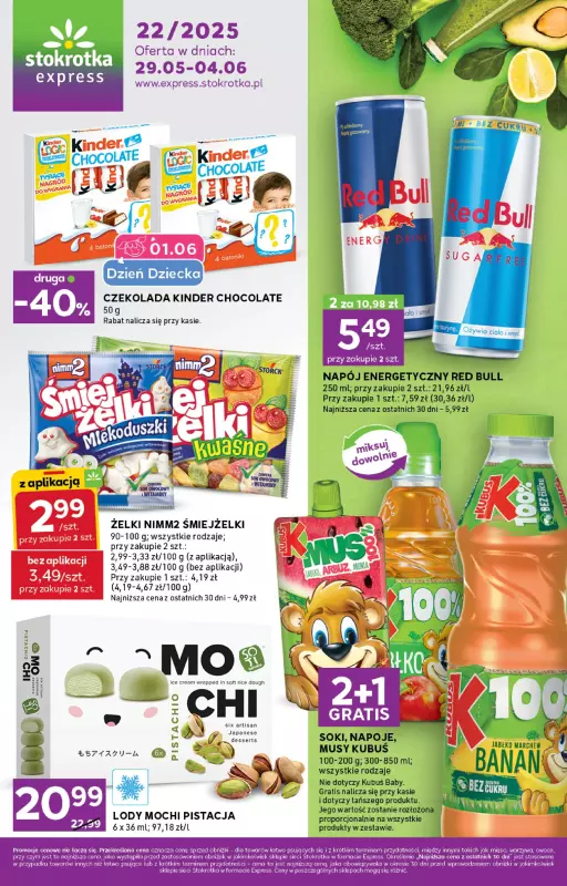 Stokrotka - gazetka promocyjna Gazetka Expressmarket od czwartku 29.05 do środy 04.06