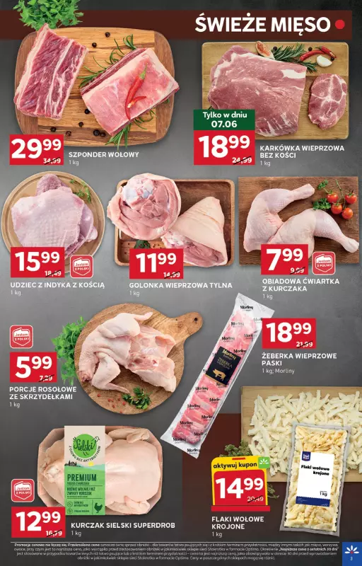 Stokrotka - gazetka promocyjna Gazetka Optima   - strona 3