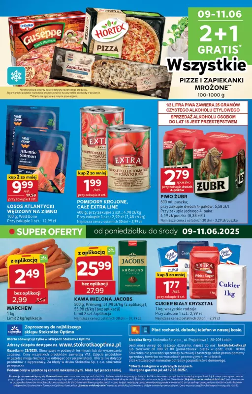 Stokrotka - gazetka promocyjna Gazetka Optima od czwartku 05.06 do środy 11.06 - strona 16