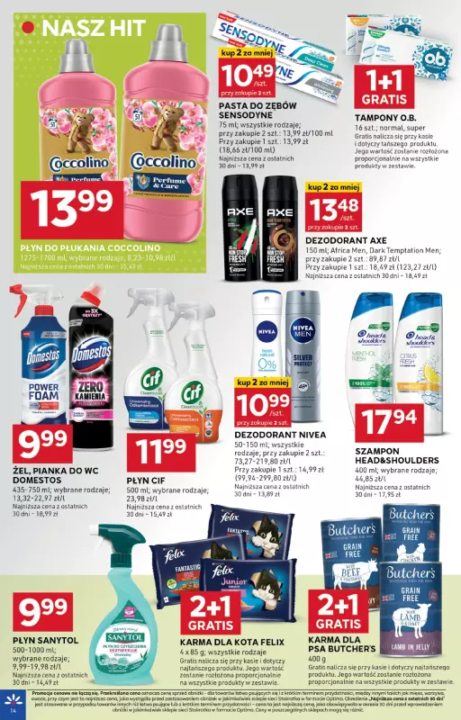 Stokrotka - gazetka promocyjna Gazetka Optima od czwartku 05.06 do środy 11.06 - strona 14