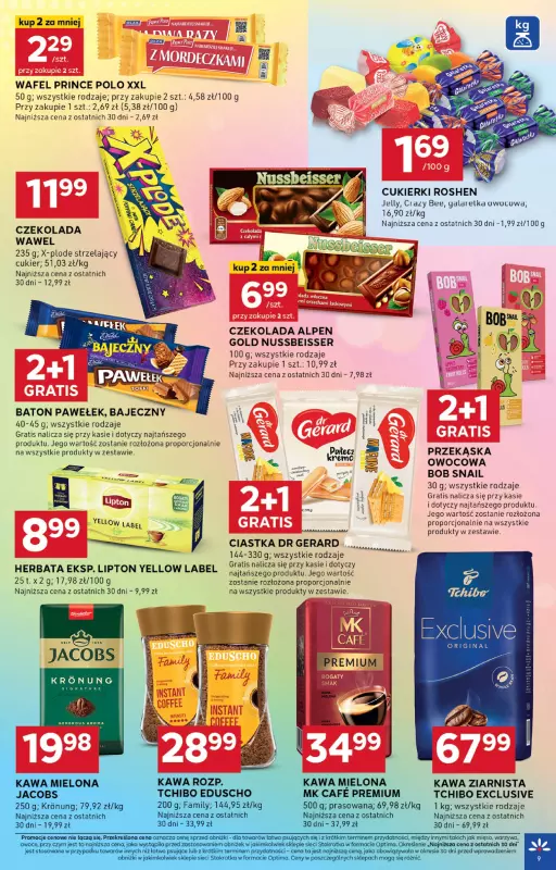 Stokrotka - gazetka promocyjna Gazetka Optima od czwartku 05.06 do środy 11.06 - strona 9