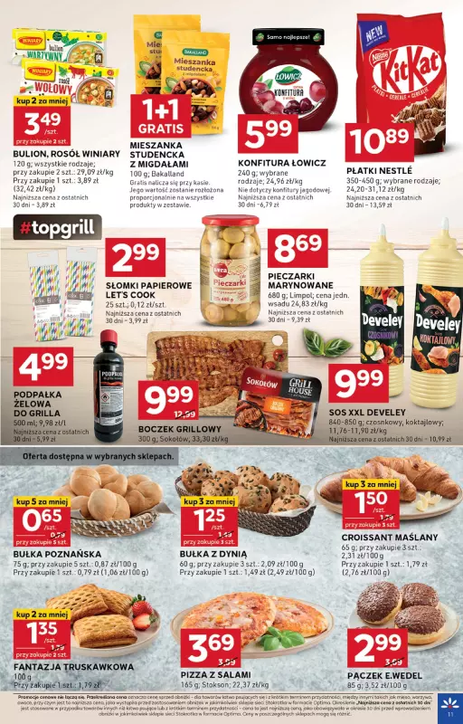 Stokrotka - gazetka promocyjna Gazetka Optima od czwartku 05.06 do środy 11.06 - strona 11