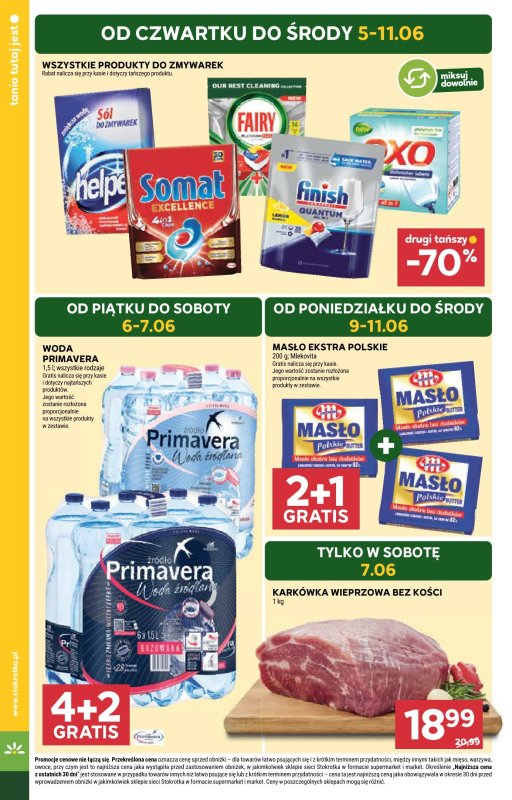 Stokrotka - gazetka promocyjna Gazetka Supermarket od czwartku 05.06 do środy 11.06 - strona 4