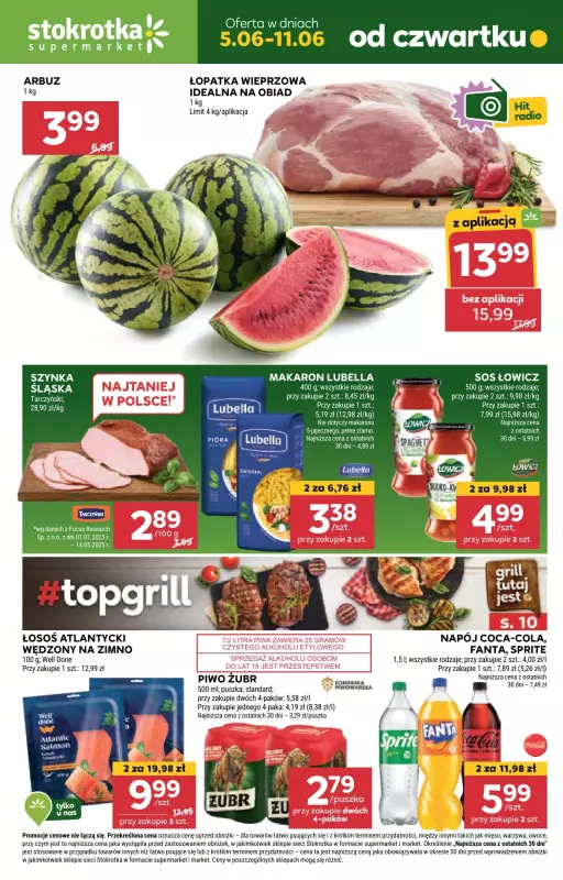 Stokrotka - gazetka promocyjna Gazetka Supermarket  