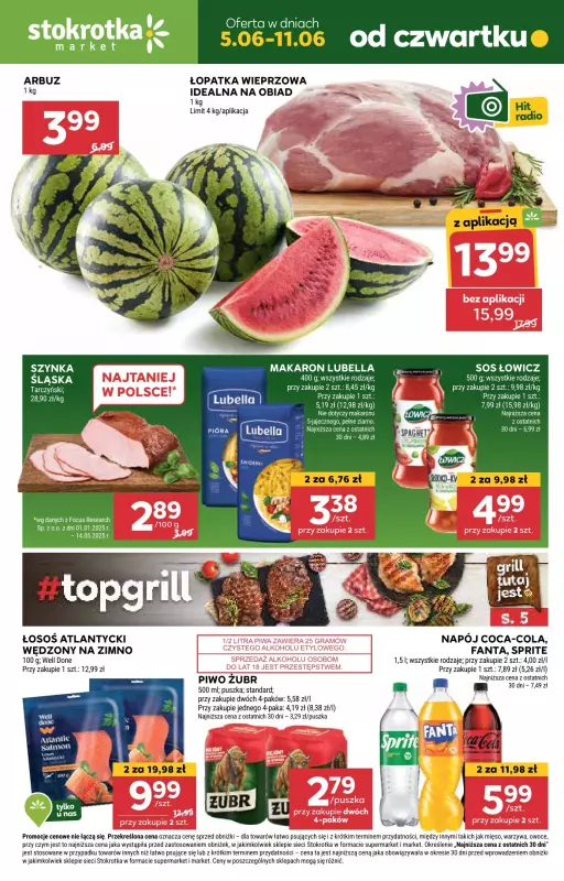 Stokrotka - gazetka promocyjna Gazetka Market  