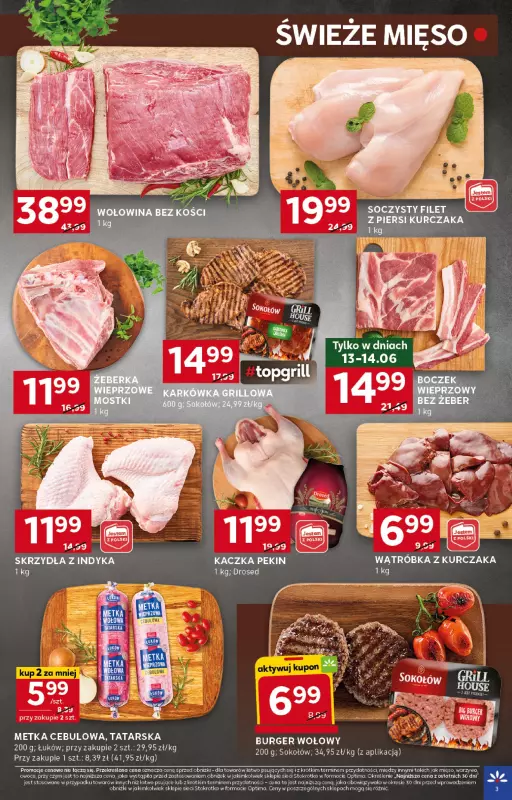 Stokrotka - gazetka promocyjna Gazetka Optima od czwartku 12.06 do poniedziałku 16.06 - strona 3