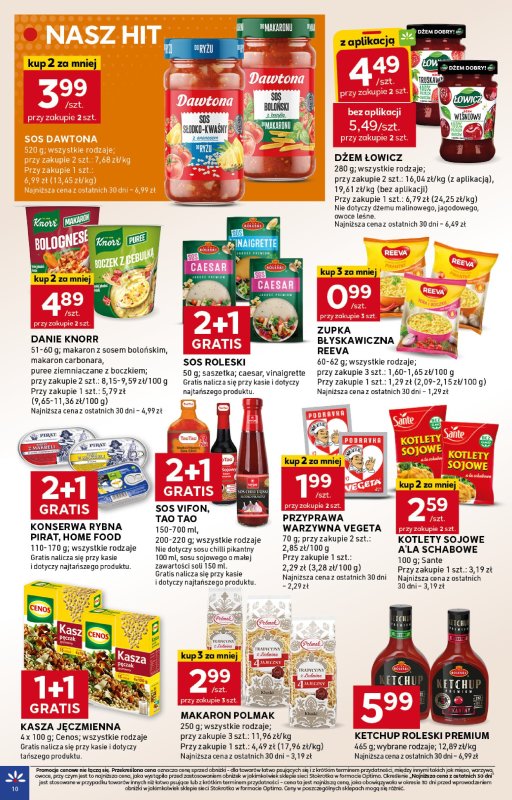 Stokrotka - gazetka promocyjna Gazetka Optima od czwartku 12.06 do poniedziałku 16.06 - strona 10