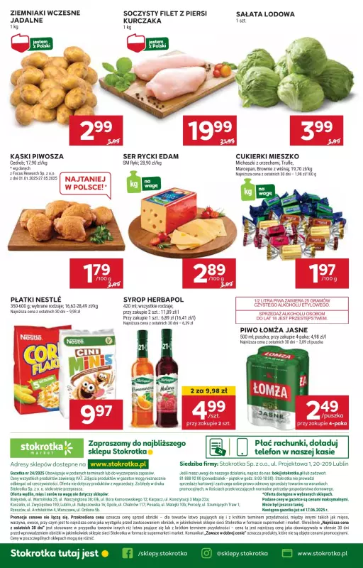 Stokrotka - gazetka promocyjna Gazetka Market od czwartku 12.06 do poniedziałku 16.06 - strona 26