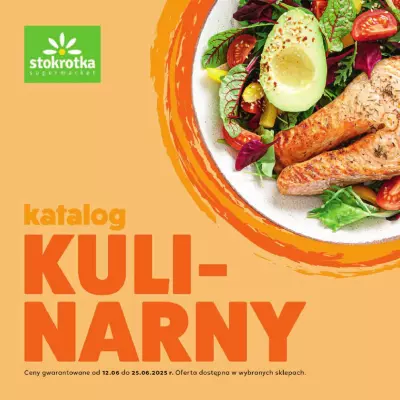 Stokrotka - gazetka promocyjna Katalog kulinarny od czwartku 12.06 do środy 25.06