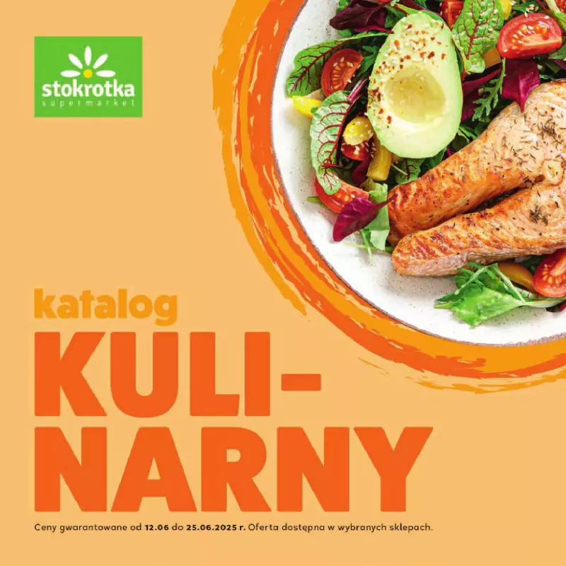 Stokrotka - gazetka promocyjna Katalog kulinarny od czwartku 12.06 do środy 25.06