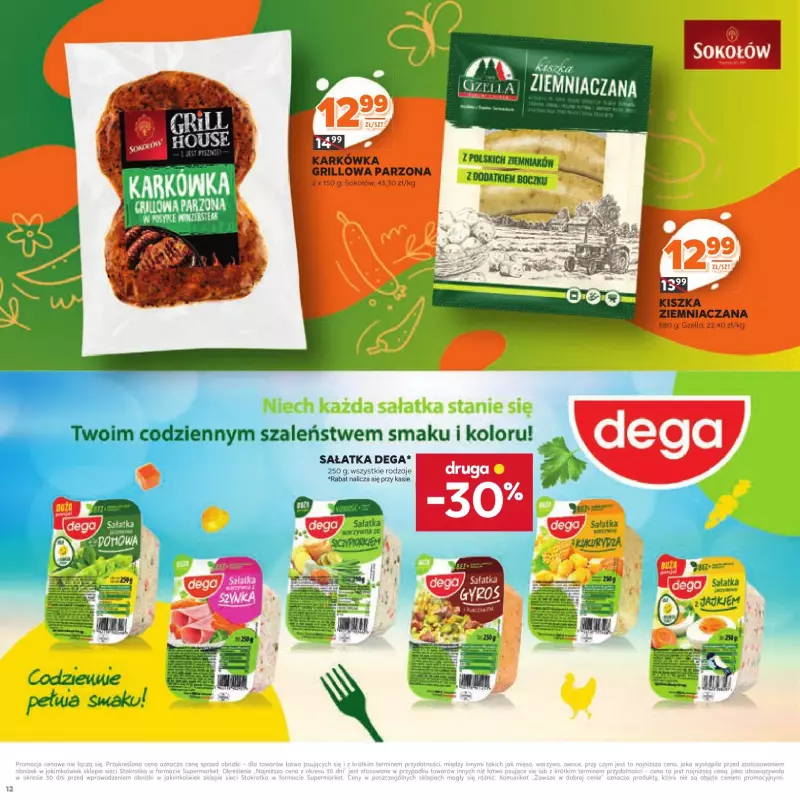 Stokrotka - gazetka promocyjna Katalog kulinarny od czwartku 12.06 do środy 25.06 - strona 12