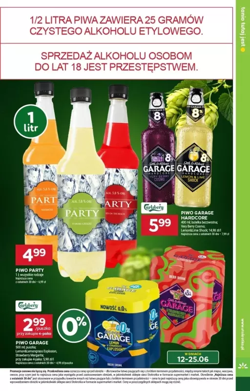 Stokrotka - gazetka promocyjna Gazetka Supermarket od czwartku 12.06 do poniedziałku 16.06 - strona 29
