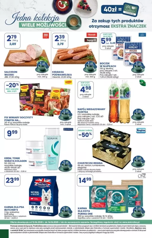 Stokrotka - gazetka promocyjna Gazetka Supermarket od czwartku 12.06 do poniedziałku 16.06 - strona 18