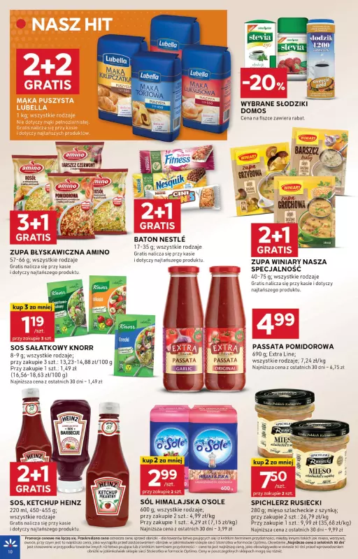 Stokrotka - gazetka promocyjna Gazetka Optima od wtorku 17.06 do środy 25.06 - strona 10