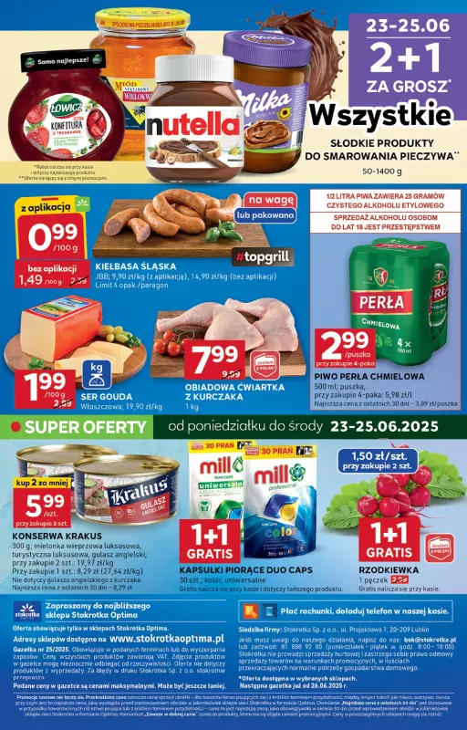 Stokrotka - gazetka promocyjna Gazetka Optima od wtorku 17.06 do środy 25.06 - strona 16