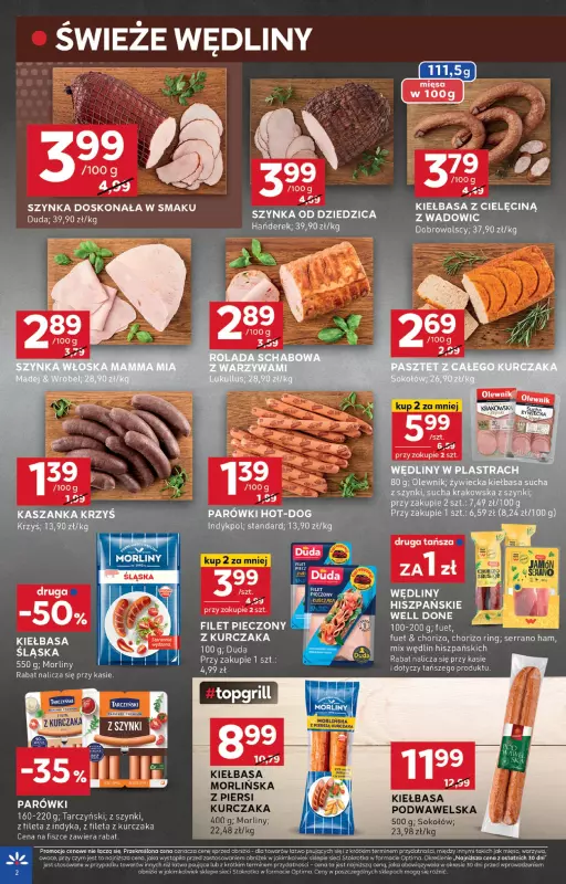 Stokrotka - gazetka promocyjna Gazetka Optima od wtorku 17.06 do środy 25.06 - strona 2