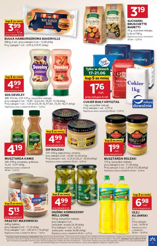 Stokrotka - gazetka promocyjna Gazetka Optima od wtorku 17.06 do środy 25.06 - strona 11