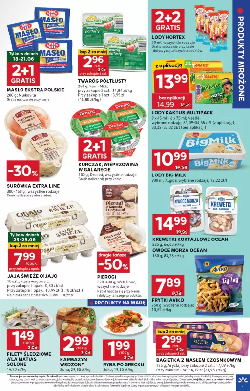 Stokrotka - gazetka promocyjna Gazetka Optima od wtorku 17.06 do środy 25.06 - strona 7