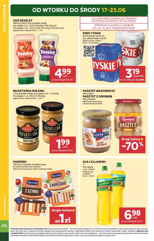 Stokrotka - gazetka promocyjna Gazetka Market od wtorku 17.06 do środy 25.06 - strona 2