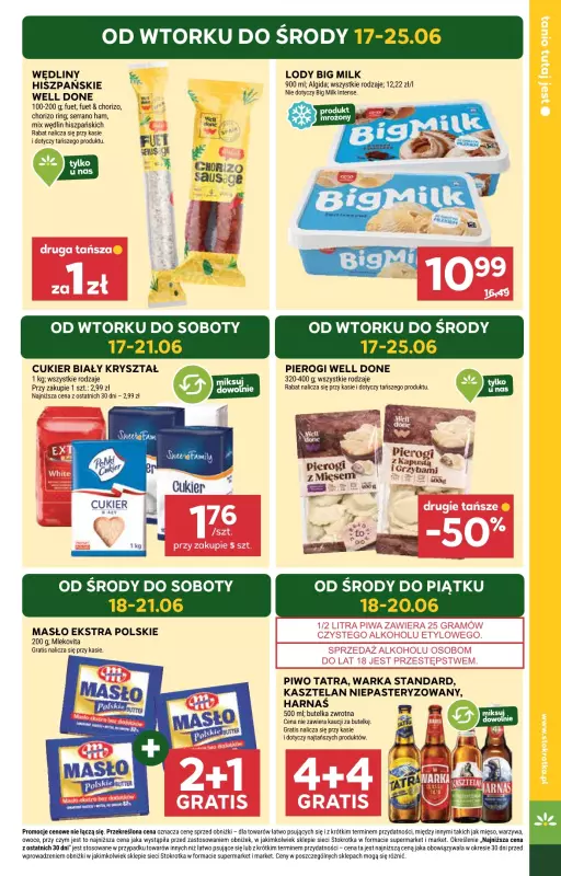 Stokrotka - gazetka promocyjna Gazetka Market od wtorku 17.06 do środy 25.06 - strona 3