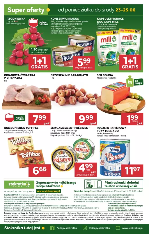 Stokrotka - gazetka promocyjna Gazetka Market od wtorku 17.06 do środy 25.06 - strona 29