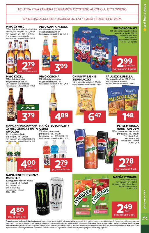 Stokrotka - gazetka promocyjna Gazetka Market od wtorku 17.06 do środy 25.06 - strona 15