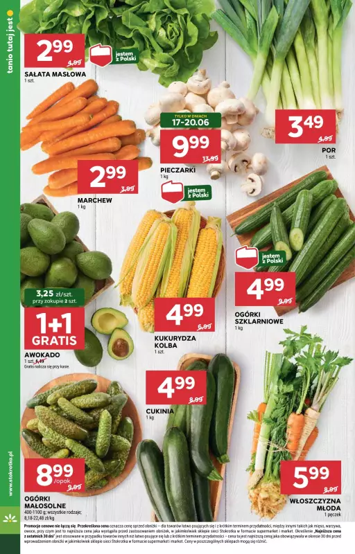 Stokrotka - gazetka promocyjna Gazetka Supermarket od wtorku 17.06 do środy 25.06 - strona 6