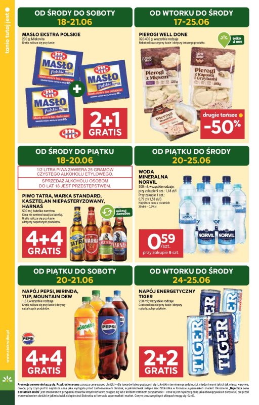Stokrotka - gazetka promocyjna Gazetka Supermarket od wtorku 17.06 do środy 25.06 - strona 4