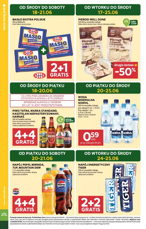 Stokrotka - gazetka promocyjna Gazetka Supermarket od wtorku 17.06 do środy 25.06 - strona 4