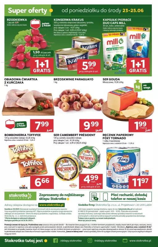 Stokrotka - gazetka promocyjna Gazetka Supermarket od wtorku 17.06 do środy 25.06 - strona 41