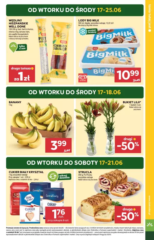 Stokrotka - gazetka promocyjna Gazetka Supermarket od wtorku 17.06 do środy 25.06 - strona 3