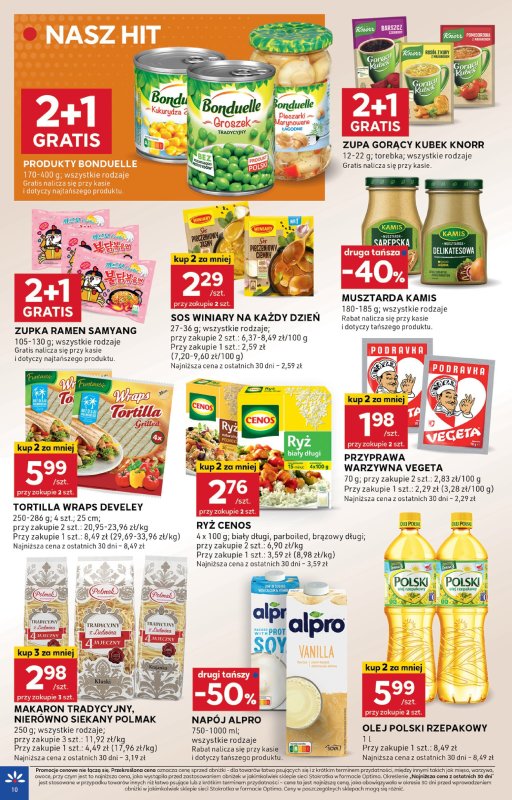 Stokrotka - gazetka promocyjna Gazetka Optima od czwartku 26.06 do środy 02.07 - strona 10