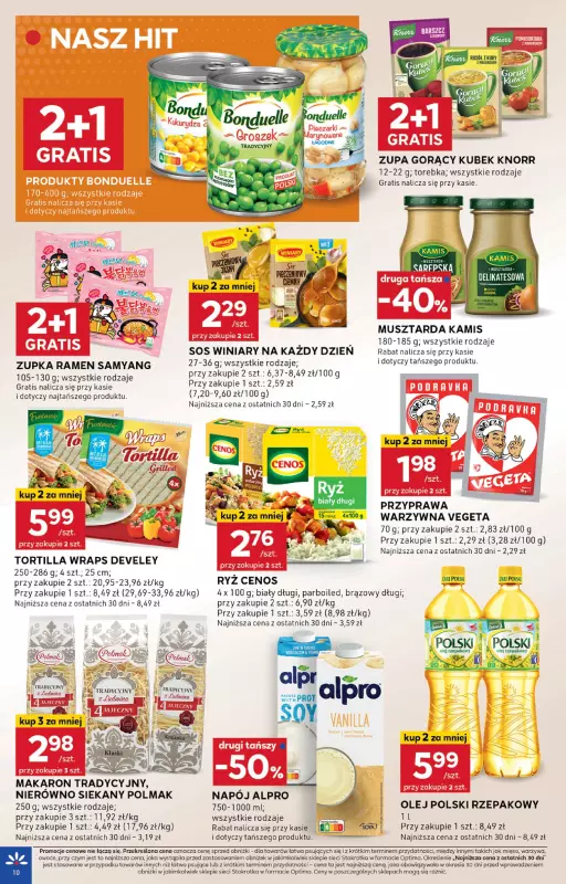 Stokrotka - gazetka promocyjna Gazetka Optima od czwartku 26.06 do środy 02.07 - strona 10