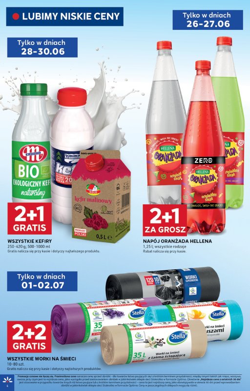 Stokrotka - gazetka promocyjna Gazetka Optima od czwartku 26.06 do środy 02.07 - strona 4