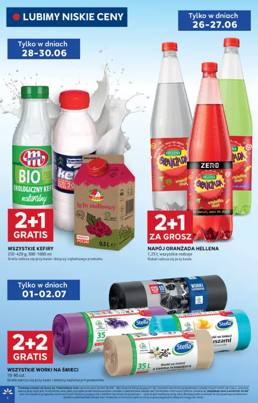 Stokrotka - gazetka promocyjna Gazetka Optima od czwartku 26.06 do środy 02.07 - strona 4