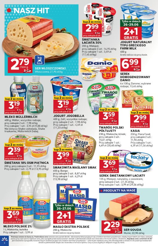 Stokrotka - gazetka promocyjna Gazetka Optima od czwartku 26.06 do środy 02.07 - strona 6