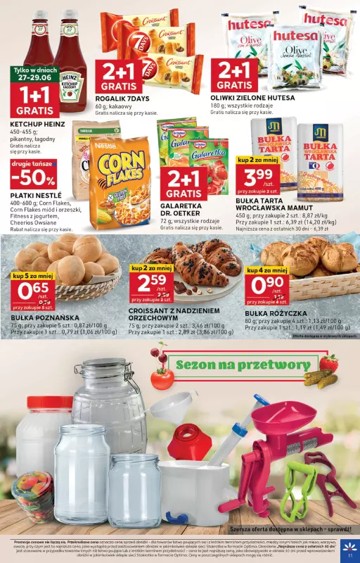 Stokrotka - gazetka promocyjna Gazetka Optima od czwartku 26.06 do środy 02.07 - strona 11