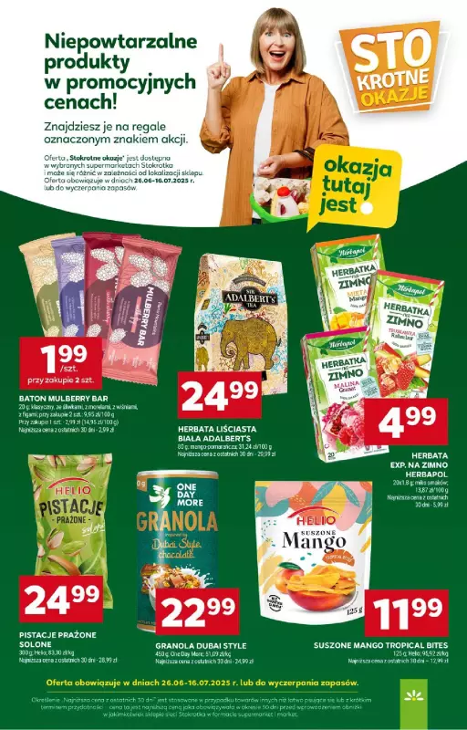 Stokrotka - gazetka promocyjna Gazetka Supermarket od czwartku 26.06 do środy 02.07 - strona 22