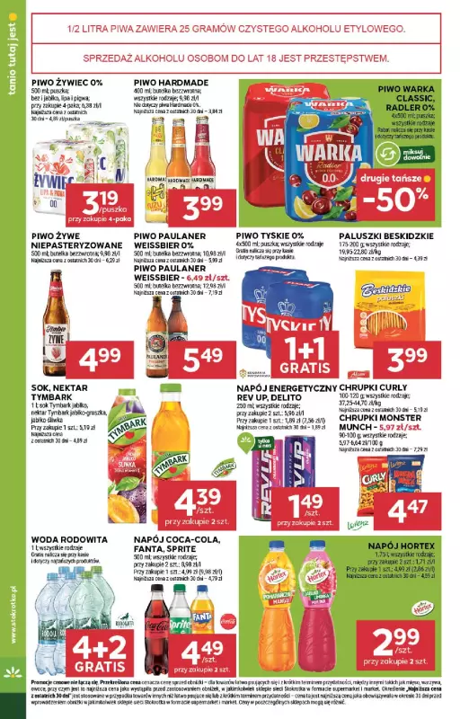 Stokrotka - gazetka promocyjna Gazetka Supermarket od czwartku 26.06 do środy 02.07 - strona 40