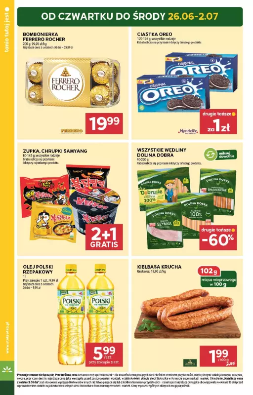 Stokrotka - gazetka promocyjna Gazetka Supermarket od czwartku 26.06 do środy 02.07 - strona 4