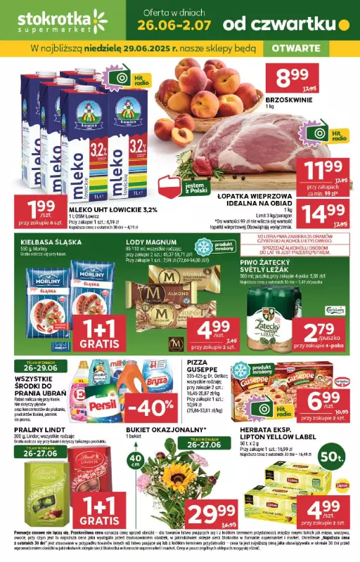 Stokrotka - gazetka promocyjna Gazetka Supermarket  