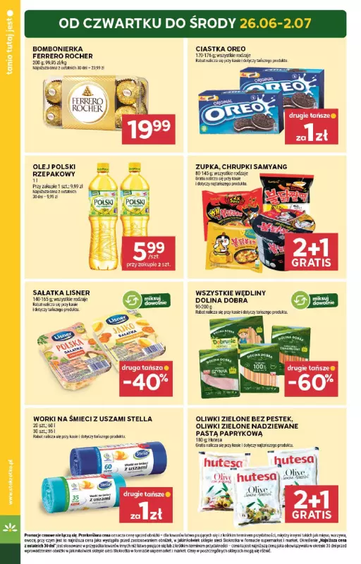 Stokrotka - gazetka promocyjna Gazetka Market od czwartku 26.06 do środy 02.07 - strona 4