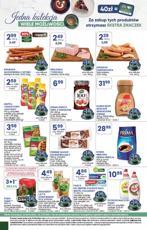 Stokrotka - gazetka promocyjna Gazetka Market od czwartku 26.06 do środy 02.07 - strona 22