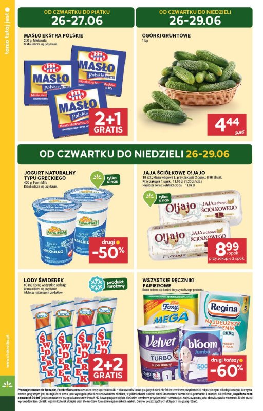 Stokrotka - gazetka promocyjna Gazetka Market od czwartku 26.06 do środy 02.07 - strona 2